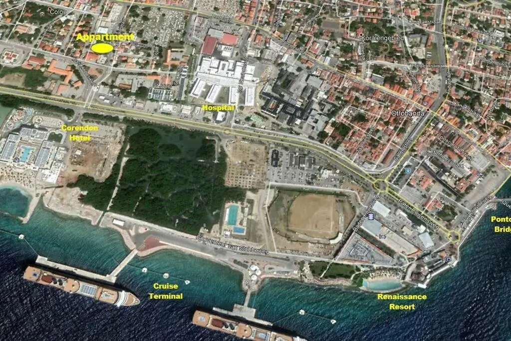 Citylife Apartments In Historic Willemstad - 2 Bedroom Apartment - K
